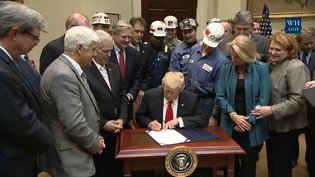 Trump signs resolution to permit dumping mining waste into waterways