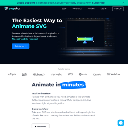 SVGator: Free SVG Animation Creator Online - No Coding