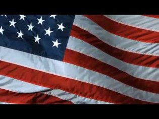 [10 Hours] American Flag Waving - Video & Audio [1080HD] SlowTV
