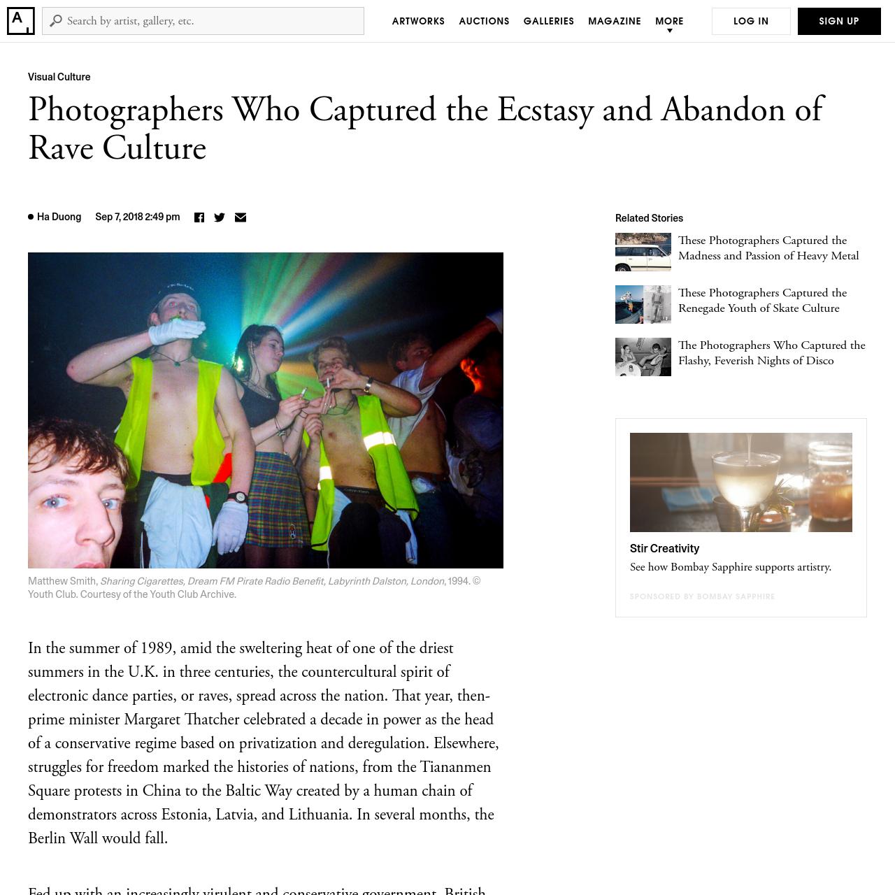 Photographers Who Captured the Ecstasy and Abandon of Rave Culture