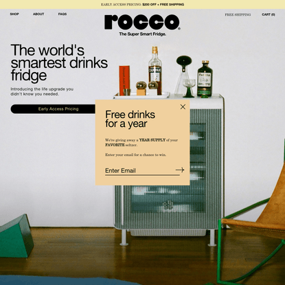 Rocco | The Super Smart Fridge
