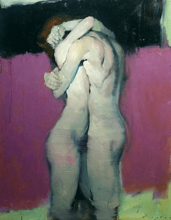 'The Embrace'. Malcolm Liepke. 2015.