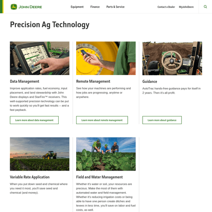 Agriculture Technology | Precision Ag | John Deere US