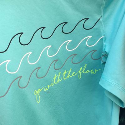 photo capturing the phrase, go with the flow
