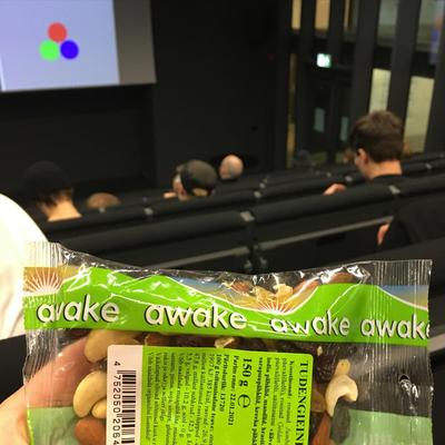 photo capturing the phrase, awake
