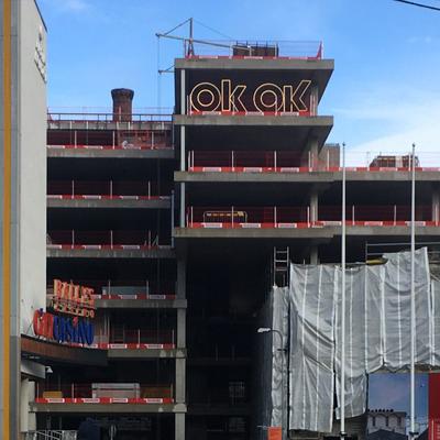 photo capturing the phrase, ok ok