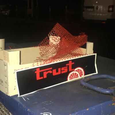 photo capturing the phrase, trust