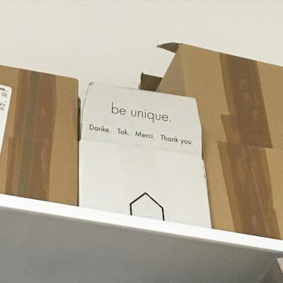 photo capturing the phrase, be unique