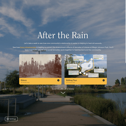 Living Infrastructure Primer | After the Rain