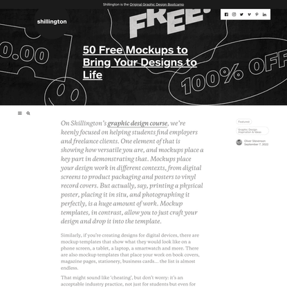 51 Free Mockups to Bring Your Designs to Life