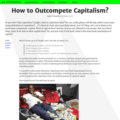 How to Outcompete Capitalism?