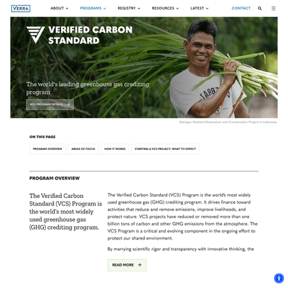 Verified Carbon Standard - Verra