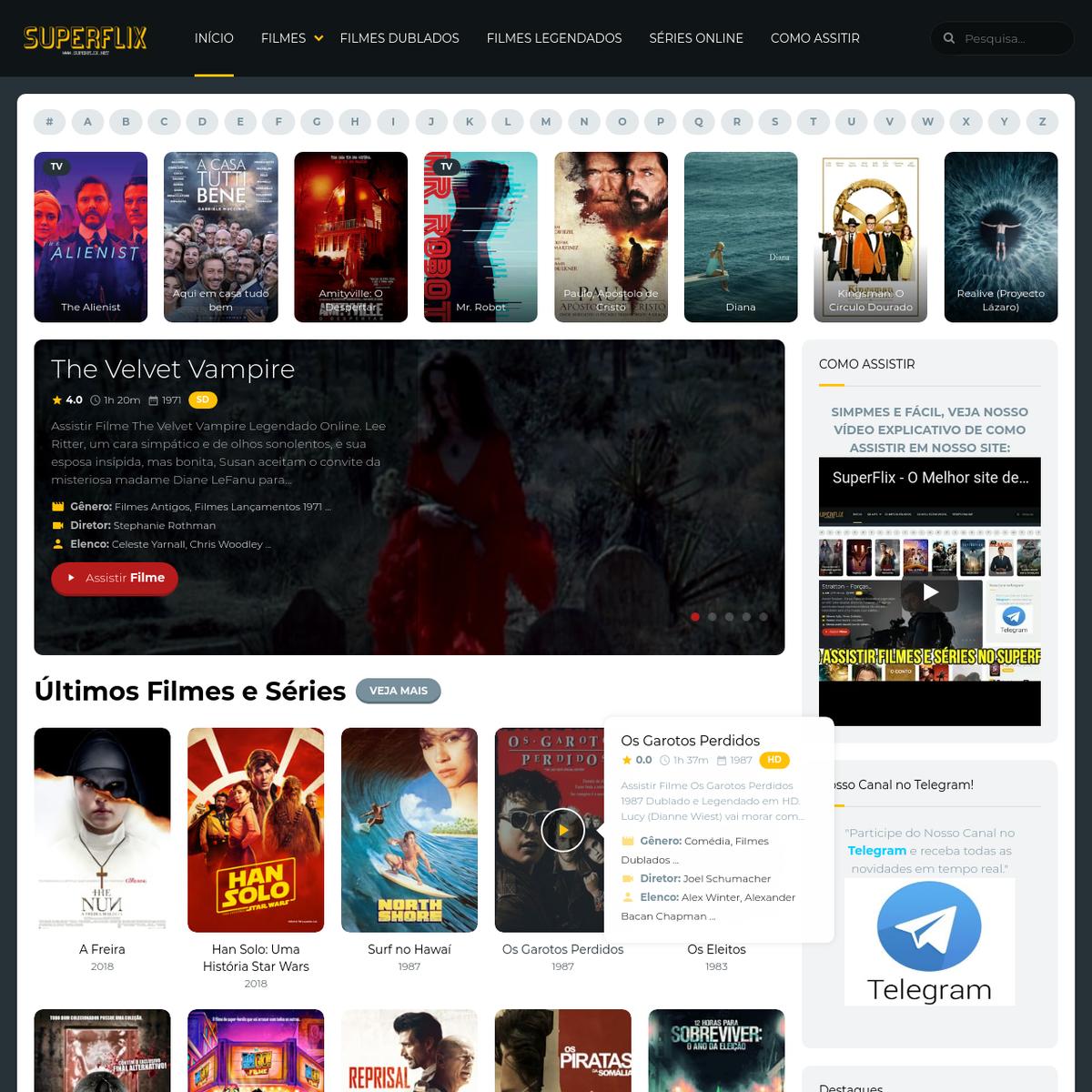SuperFlix - Seus Filmes e Séries Online em um só lugar. - Assistir filmes e  séries online aqui é diversão garantida, o Super... | Are.na