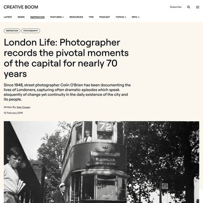 London Life: Photographer records the pivotal moments of the capital for nearly 70 years