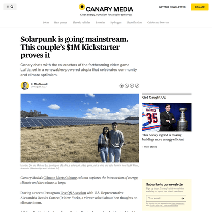 Solarpunk is going mainstream. This couple’s $1M Kickstarter proves it