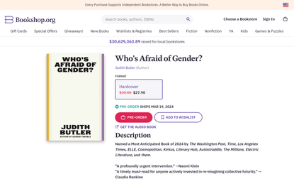 Who's Afraid of Gender? a book by Judith Butler