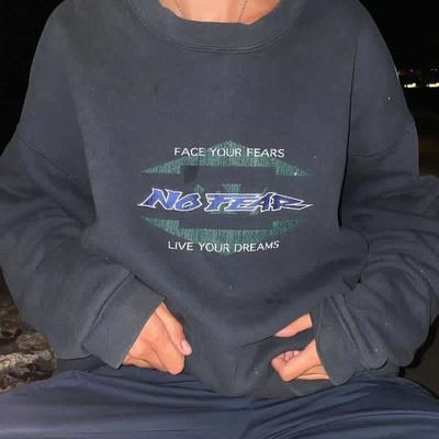 photo capturing the phrase, face your fears, live your dreams