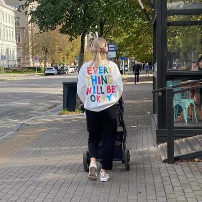 photo capturing the phrase, everything will be okay