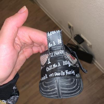 photo capturing the phrase, call me a bitch