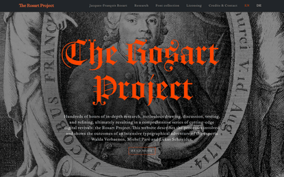 The Rosart Project | Quality Type Revivals