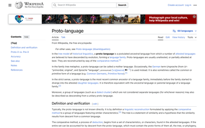 Proto-language - Wikipedia