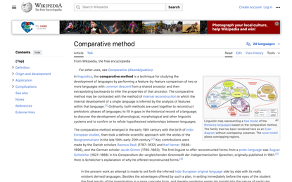 Comparative method - Wikipedia