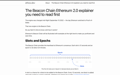 The Beacon Chain Ethereum 2.0 explainer you need to read first