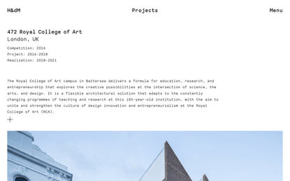 472 Royal College of Art – Herzog & de Meuron