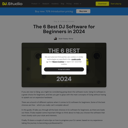 The 6 Best DJ Software for Beginners in 2024 - Find The Best DJ App!