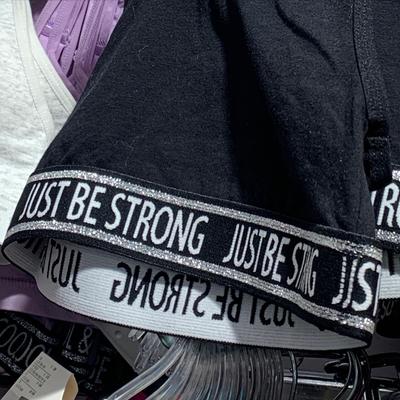 photo capturing the phrase, just be strong