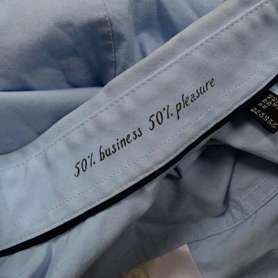 photo capturing the phrase, 50% business 50% pleasure