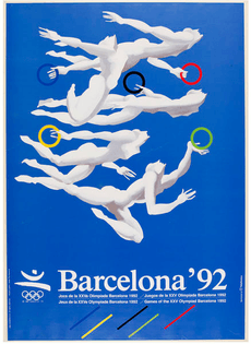 1992 Barcelona Olympics Poster