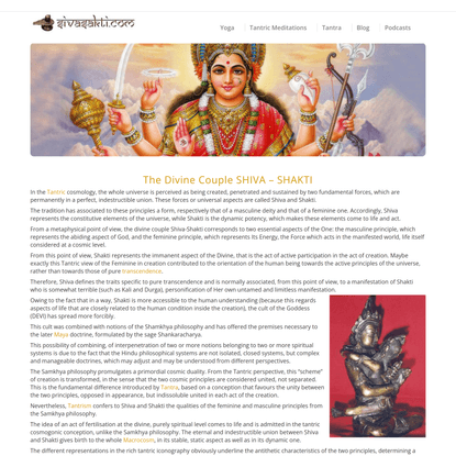 SivaSakti – Tantric Teachings