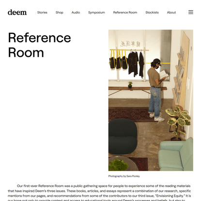 Reference Room — Deem