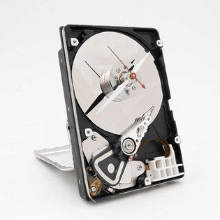 hard drive clock