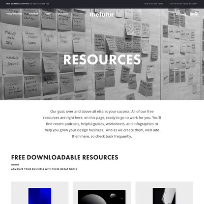 Free Downloadable Templates, Worksheets, Guides and Other Resources - The Futur