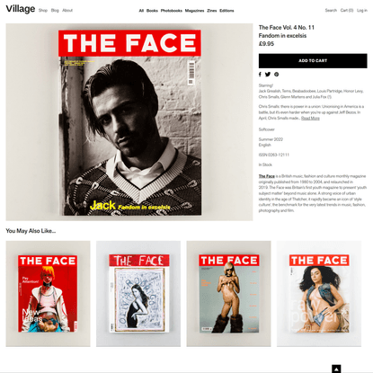The Face Vol. 4 No. 11: Fandom in excelsis | Village. Leeds, UK