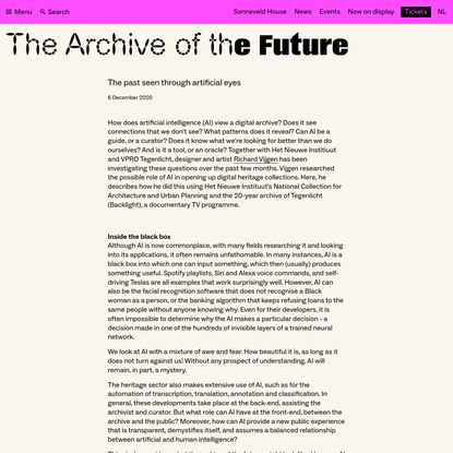 The Archive of the Future