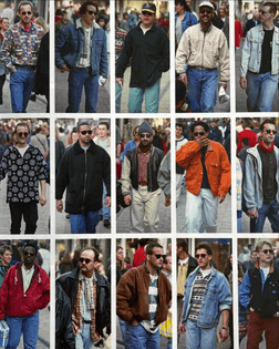 Outerwear from “People of the Twenty-First Century” by Hans Eijkelboom, 2014