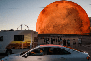 Sphere, Las Vegas, 2023, photo by Sinna Nasseri