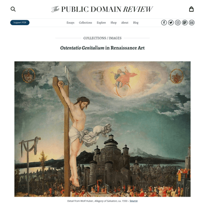 *Ostentatio Genitalium* in Renaissance Art — The Public Domain Review