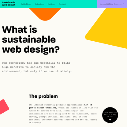 Home - Sustainable Web Design