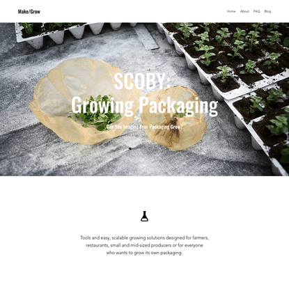 Edible Packaging Roza Janusz | Scoby Growing Packaging Roza Janusz