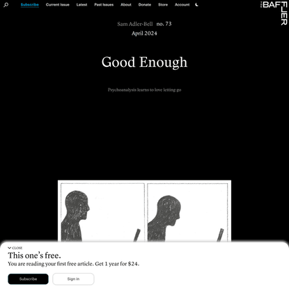 Good Enough | Sam Adler-Bell