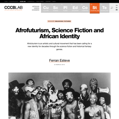 Afrofuturism, Science Fiction and African Identity | CCCB LAB