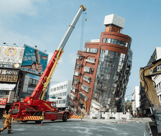 Taiwan Earth Quake spring 2024