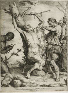 Jusepe de Ribera,  Martyrdom of Saint Bartholomew, 1624.