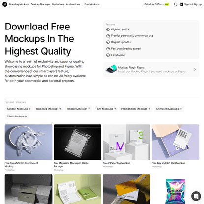 Download Free Mockups [PSD, Sketch, Figma] | Huge Collection at ls.graphics