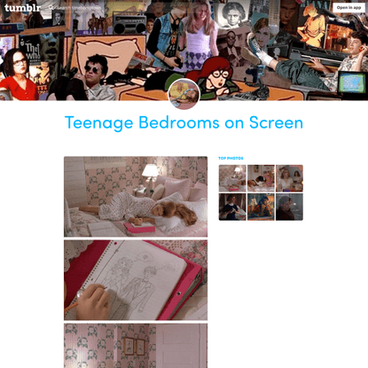 Teenage Bedrooms on Screen