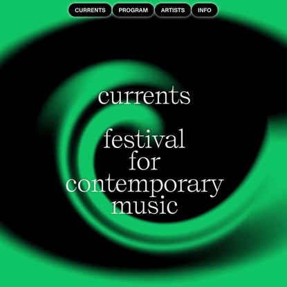 currents festival / edition 2024
